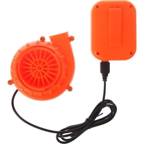 Electric Mini Fan Air Blower For Inflatable Toy Costume Doll Battery Powered USB