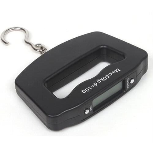 Hot WeiHeng Electronic Luggage Scale Smart Bezmen Digital Pocket Scale Portable Mi Scales For Fishing Steelyard 50KG kg g oz lb