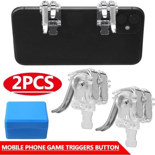 High Quality Smartphone Trigger Button Portable Mobile Phone Game Triggers Buttones For 4.6-6.5 Inch Phones