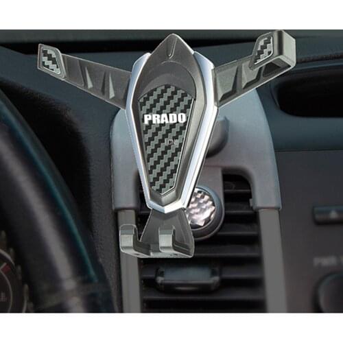 For Toyota Land Cruiser Prado 120 2003 2004 2005 2006 2007 2008 2009 Clip Mobile Phone Bracket Accessories