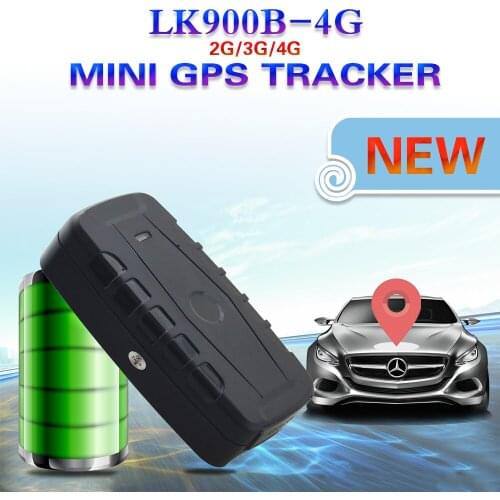 LK900B-4G 4G GPS Tracker With Strong Magnetic Force Waterproof Grade IP67 Shaking Sensor Alarm And Low Battery Alert