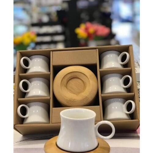 Coffee cup sets 2021 summer winter 6 person coffee equipment modern design coffee or tea cup super price turkish coffee gift