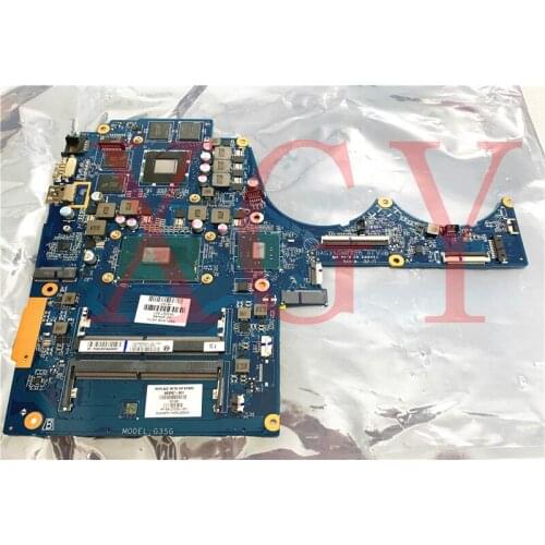 New for hp 15-ax portable computer motherboard 863097-601 863097-001 dag35gmb8d0 SR2FQ i7-6700HQ cpu m480/4gb gpu 100% test OK