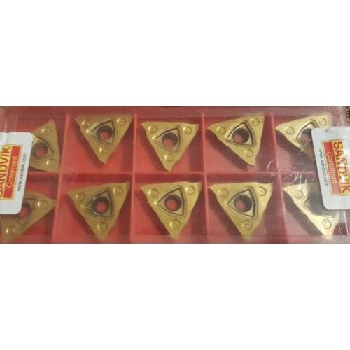 ORIGINAL 10PCS CARBIDE INSERT N123U3-0100-0000-CS 4125