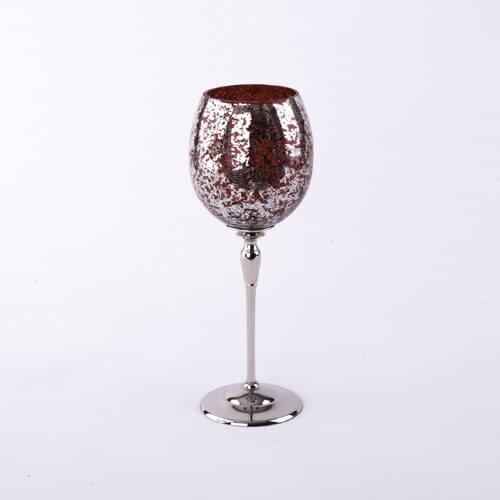 Marianna Ruby Cup Candle Holder 31 cm