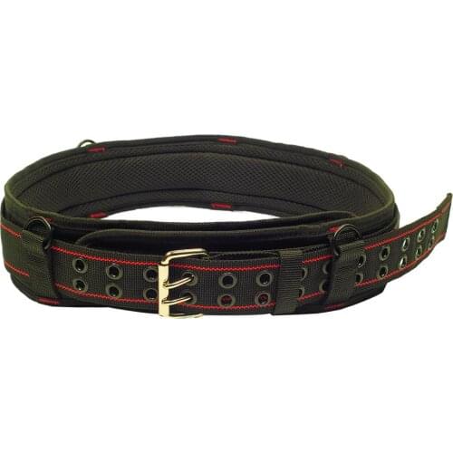 Men Tool Belt Multi-Functional Can Hung Toolkit Belts Breathable Lumbar Pad Reduce Weight-Bearing Tooling Tooling Strap Kit Belt