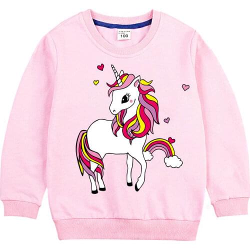 Boys and girls sweatshirts 2021 new trendy spring and autumn childrens tops childrens clothing P4248