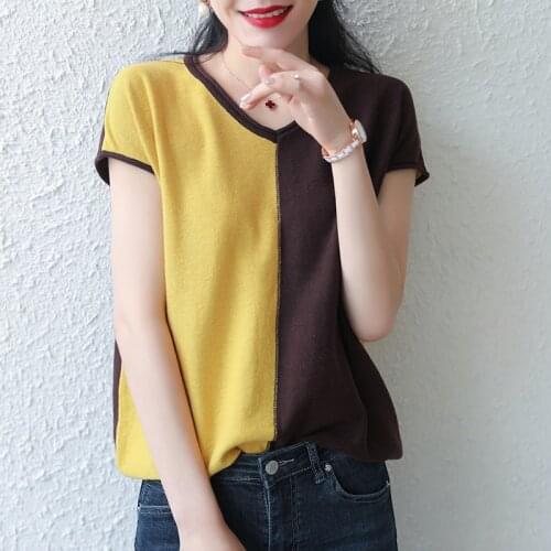 Женские хлопковые футболки SZDYQH China At AliExpress