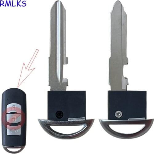 Uncut Prox Remote Emergency Key Blade For Mazda 3 6 CX-5 CX-7 CX-9 MX-5 Brand New Small Key Blade