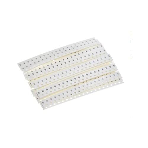XFCZMG 960PCS 0603 0805 1206 SMD Capacitor Kit, 16 Value 10pF-22uF Multilayer Ceramic Chip Capacitors Assortment Set