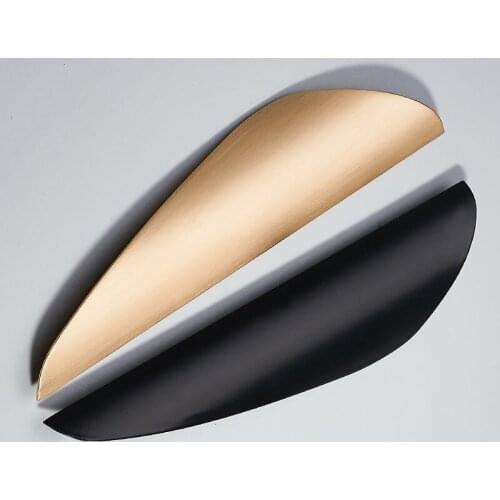 1 piece Cabinet Handle Drawer Knobs And Handles Wardrobe Door Pulls Door Accessory Gold/ Black