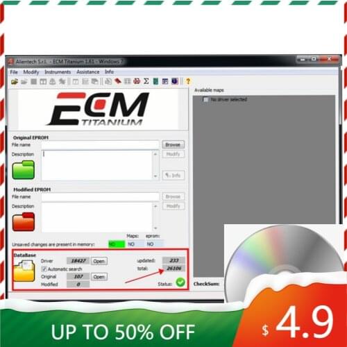 2021 Hot Sale For ECU Tool ECM Titanium V1.61 For KT/ A G And K- ESS V2 With With 18259+ DRIVER With 26100 Driver ECU