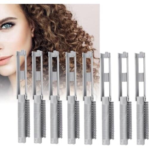 25pcs Hair Perm Rods Rollers Clips Curler Clamp Hair Styling Tool for Hair Salon Curling Hair Tools Barber Hairdressing Supplies