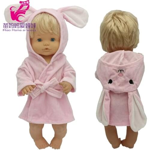 40 Cm Nenuco Clothes Ropa Y Su Hermanita 16" Baby Doll Pink Bathrobe Outwear