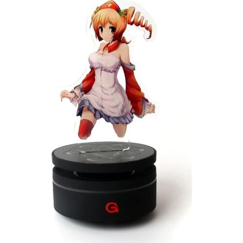 Baigedi two side printed photo clear plastic custom acrylic anime vograce led display stand