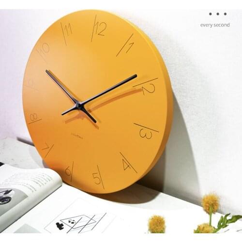 Digital Wall Clock часы настенные Nordic Style Contracted Modern Sitting Room Household Decor Creative Personality Mute Clocks