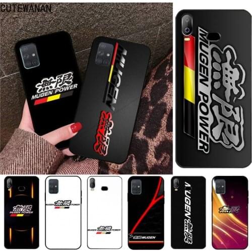 JDM Mugen Power Phone Case For Samsung Galaxy A21S A01 A11 A31 A81 A10 A20E A30 A40 A50 A70 A80 A71 A51