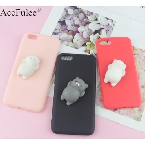 Squishy 3D Toys Phone Cat Case For Huawei Y3 II Y5 Lite 2018 Y6 2 Y6 Pro 2017 Y7 Prime 2019 Y9 2018 Funny Foot Soft Case