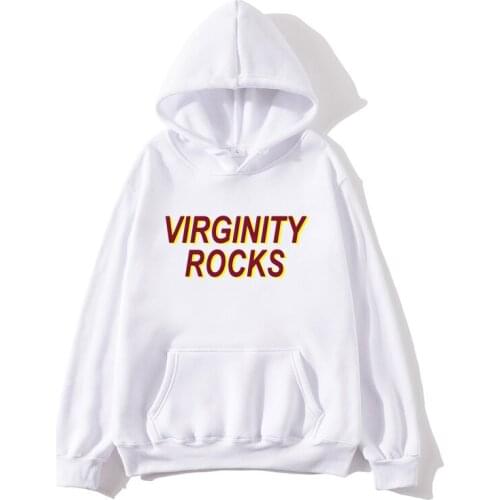 New POCKS Letters Printed Velvet Sweatshirt Mens Harajuku Polar Fleece Hoodie