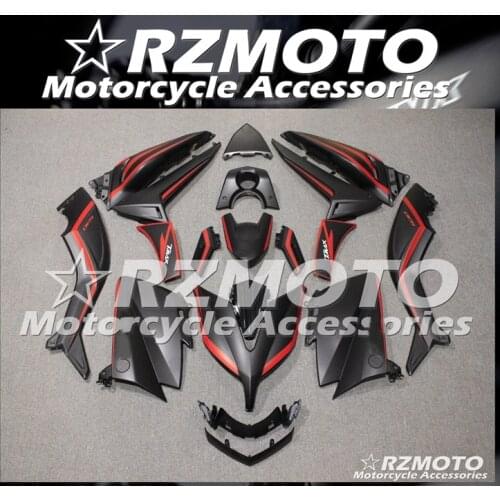 New ABS Motorcycle Fairing Kits Fit For Yamaha TMAX530 Tmax 530 2015 2016 15 16 T-MAX tmax530 Bodywork Set Custom Black Red