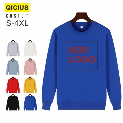 Hot Woman Fashion Fall Winter Edition Round Neck Loose Pullover Clothing Warm Cuffs Hip-Hop Streetwear Casual Sports Shirt