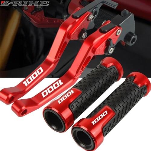 CNC Motorcycle Handle Grips HandBar End Brake Clutch Lever FOR SUZUKI GSXR1000 GSX R GSX-R GSXR 1000 2009-2019 2018 2017 2016