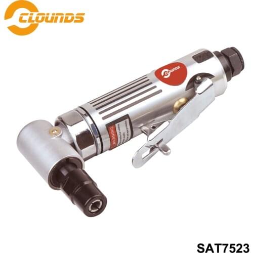 SAT7523 Pneumatic Angle Die Grinder Great Grinding Gas Polishing Machine Pneumatic Grinder 90 Degree Angle Air Die Grinder Tools