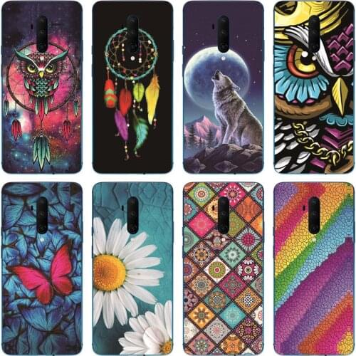 Silicon case for oneplus 7T case cover for one plus 7T pro case back cover for oneplus 7T pro case coque bag bumper 1+7T