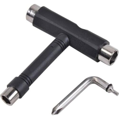 Cycling headgear bib Skateboard tool wrench T Type Skate Scooter Kick Scooter Mini L Wrench Set assemble adjusting tool kit