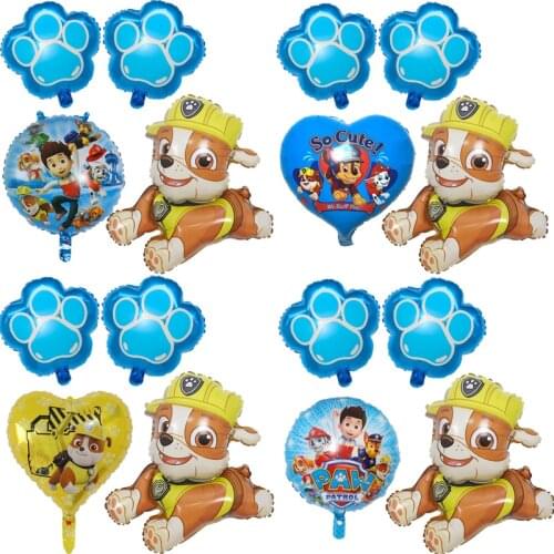 Party supplies paw Patrol balloon Boy girl Birthday party Paw dog decoration Balloon party Child birthday Party decoration