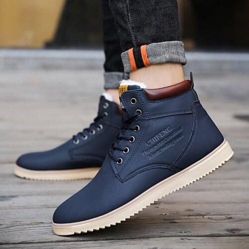 Spring coturno 2020 Mens de fashion causal sport men shoes work zapatos black sneaker hombre para home boots leisure hot mens
