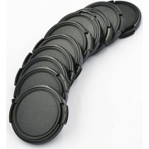 10 pcs Snap on Front Cap 37/39/40.5/43/46/49/52/55/58//62MM for Canon Nikon Sony Pentax Olympus fuji Lens