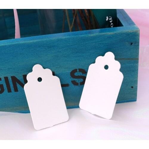 2.4*4.8cm customization of custom-made clothing lables with spot hanging tags logo of clothing store trademark design 100 piecce