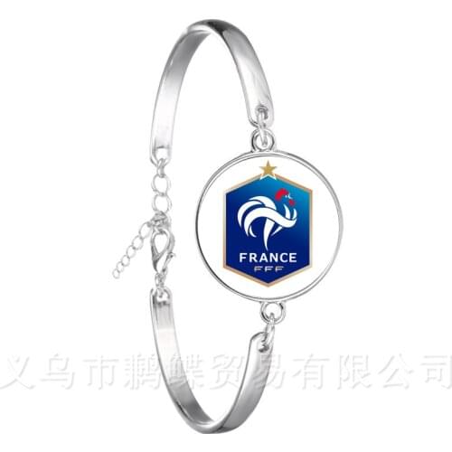 2018 Titan Cup Costa Rica/Columbia/France/Russia National Football Team Logo Football Bracelet Fans Souvenir Gift World Cup