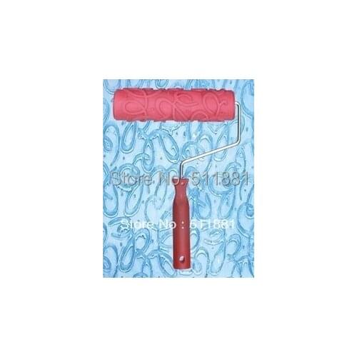 7'' NCCTEC Liquid wallpaper paint roller FREE shipping 180mm wallpaper paint mould art paint diatom ooze embossed roller