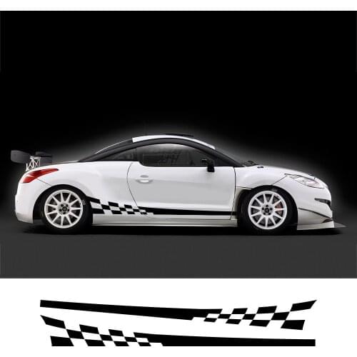 Auto Stickers Waist Line Anime Decals Car Accessories For Peugeot 2008 607 301 508 408 3008 5008 308 307 406 407 208 207 206