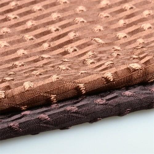 4 yards Gypsophila jacquard elastic lycra light bumpy leaf comma elastic gloves sports shoes material