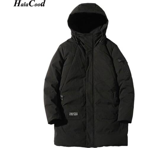 Hot Mens Hooded Long Duck Down hooded Jackets Man Thick Winter Down Coats Male Fashion Warm Outerwear Overcoats Duck Down Jacket