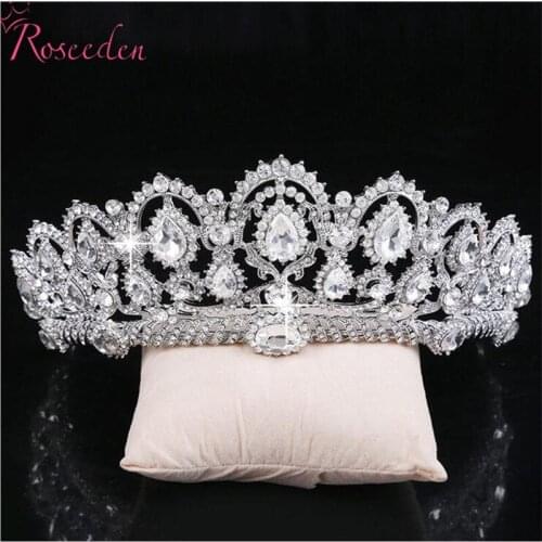 Fashion Korean Style Women Wedding Acessorios Para Mulher Alloy Hair Accessories Bridal Tiara Wedding Headband Hair JewelryRE128