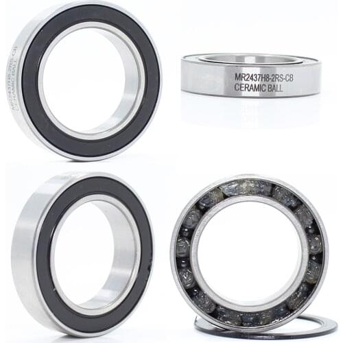 MR2437H8-2RS Bearing 24*37*8 mm 1PC ABEC-3 6805 RS Bicycle BB Bracket Bottom 24 37 8 Ceramic Balls Bearings