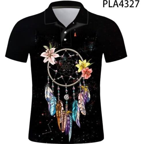 2020 New Summer Short Sleeve Polo Homme Butterfly Streetwear Men 3D Printed Polo Shirt Fashion Casual Harajuku Cool Tops