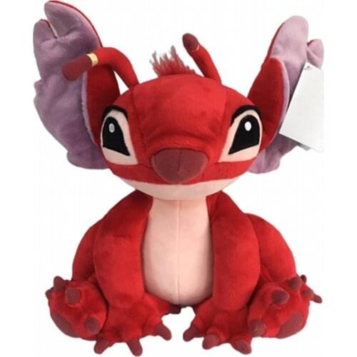 Disney red Stitch Plush Toys Stitch Stuffed Soft boy doll For Gift good quality A birthday present for a child