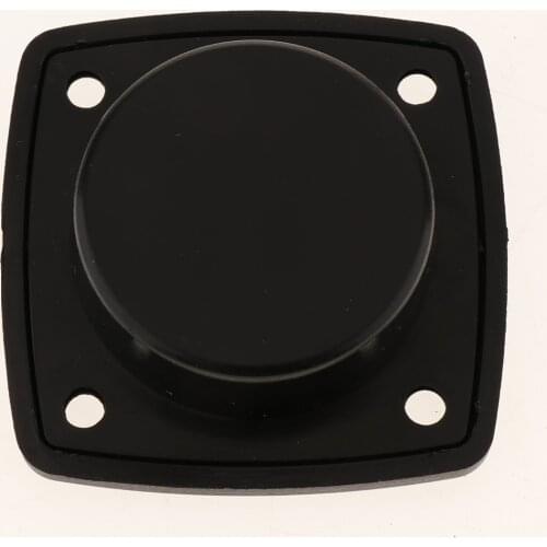 Plastic Black Door Handles Recessed Flush Pulls Drawer Knob 58 X 58mm