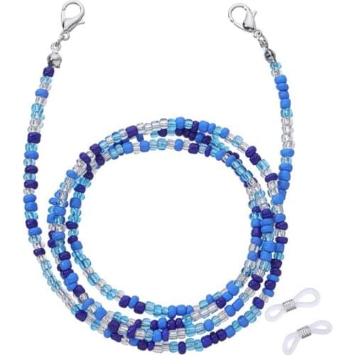 Bead Eyeglass Chain Neck Chains Bead Sunglass Chain Glasses Chains Fashion Sunglasses Spectacles Holders Slip Chain On The Neck