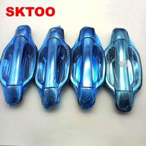 SKTOO 4PCS/Sets Full plating for Great Wall Wingle 3 / 5 door handle four doors Door Handles