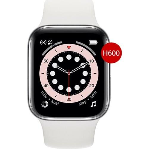 New smart watch6 1.75inch H600 Smart watch Bluetooth Fitness Tracker Smart bracelet custom dial Heart Rate Monitoring for IOS