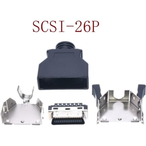 10PCS MDR Cable Connector male 26-Pin SCSI CN Connector