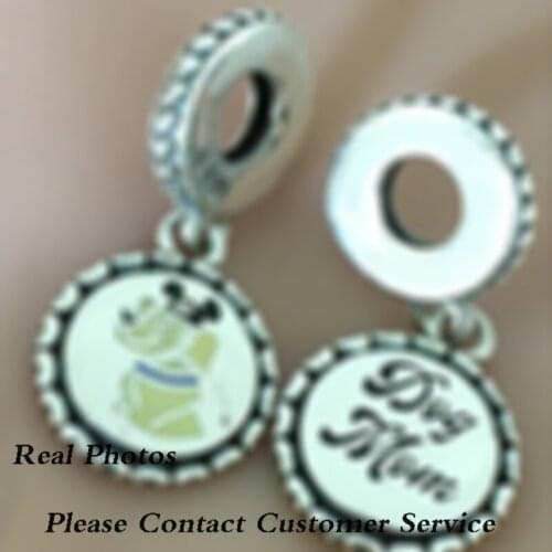 2021 High Quality Fashion New S925 Silver Puppy Mother Pendant, Exquisite Bracelet Jewelry Accessories For Ladies As Gifts