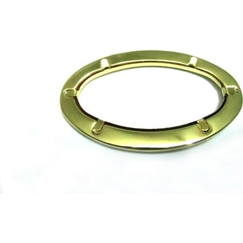 50 Pieces 105 x 70 mm Shine Gold Metal Purse Eyelets