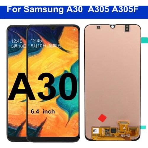 6.4" incell TFT A30 lcd For SAMSUNG GALAXY A30 A305DS A305FN A305G A305GN A305YN LCD with Touch Screen Digitizer Assembly
